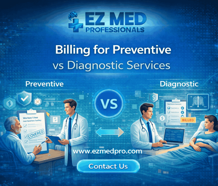 Master billing for preventive vs diagnostic services with expert guidance on coding, modifiers, and documentation. Maximize reimbursement while ensuring compliance.