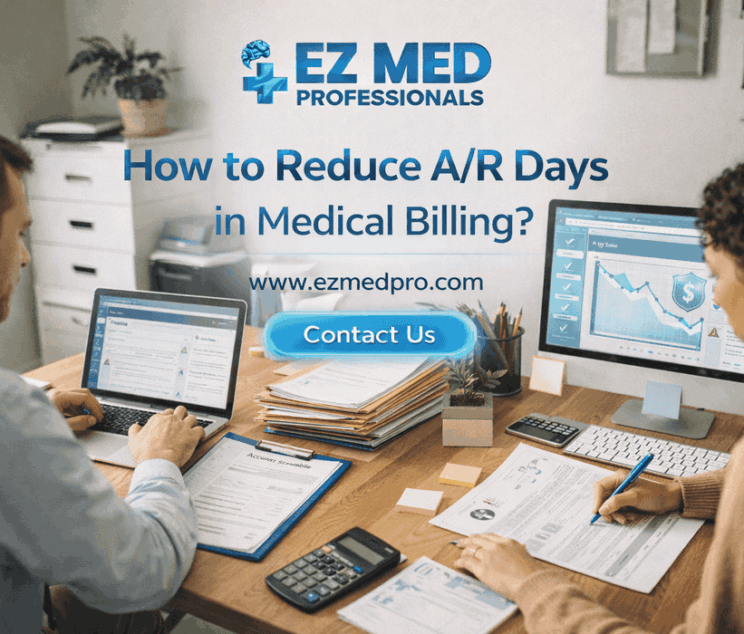 Learn how to reduce A/R days in medical billing with proven strategies for cleaner claims, faster payments, and optimized revenue cycle management.