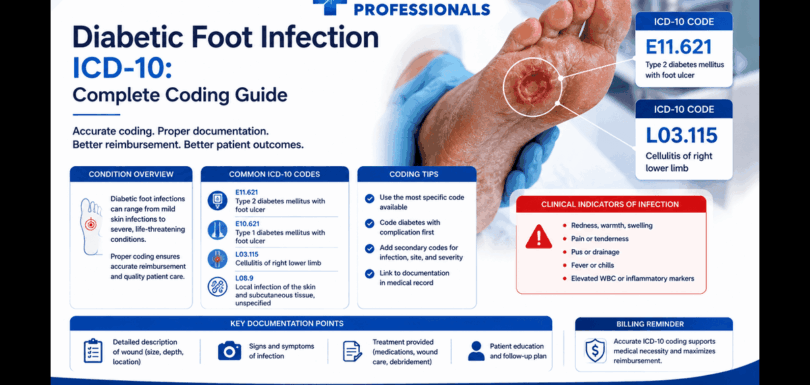 diabetic foot infection ICD-10 code complete coding guide 2025