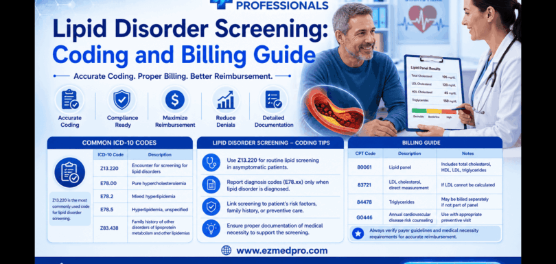 Lipid disorder screening coding and billing guide