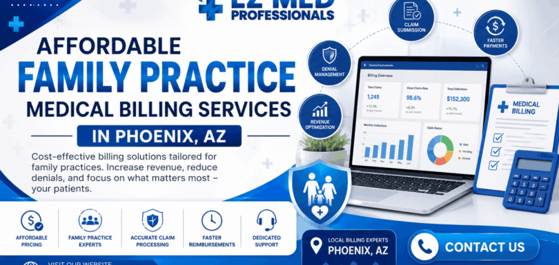 Affordable family practice medical billing services in Phoenix AZ for primary care providers