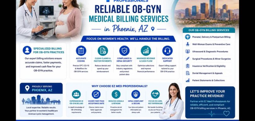 Reliable OB-GYN medical billing services in Phoenix AZ for women's health providers