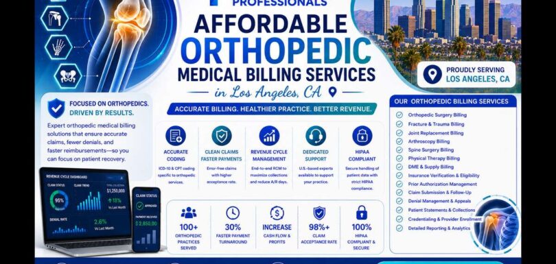 Affordable orthopedic medical billing services in Los Angeles CA
